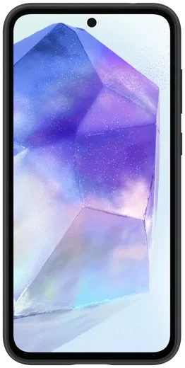 Origineel Samsung Galaxy A55 Hoesje Silicone Case Back Cover Zwart afbeelding 4