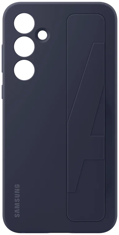 Origineel Samsung Galaxy A55 Hoesje Standing Grip Case Blauw / Zwart afbeelding 4