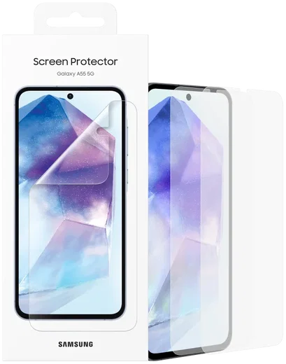 Originele Samsung A55 Screen Protector Display Folie (2-Pack) afbeelding 1