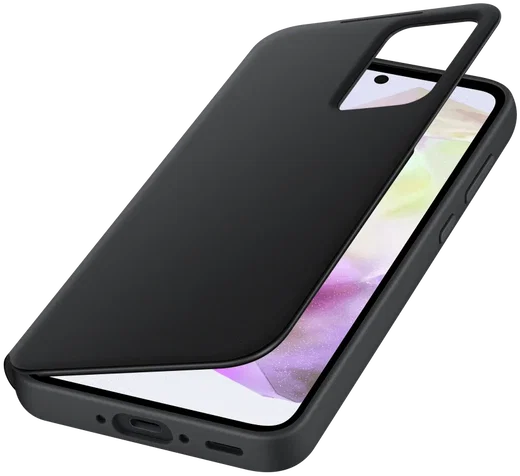 Origineel Samsung Galaxy A35 Hoesje Smart View Wallet Case Zwart afbeelding 2