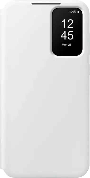 Origineel Samsung Galaxy A35 Hoesje Smart View Wallet Case Wit afbeelding 1