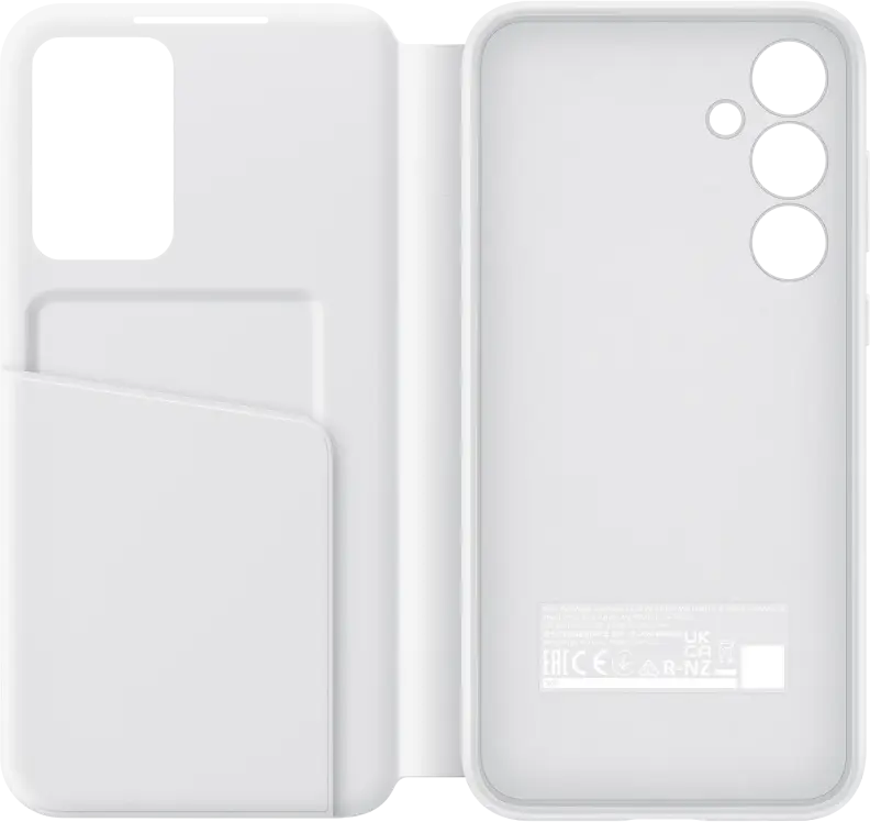 Origineel Samsung Galaxy A35 Hoesje Smart View Wallet Case Wit afbeelding 4