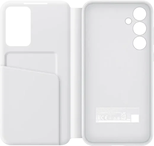 Origineel Samsung Galaxy A35 Hoesje Smart View Wallet Case Wit afbeelding 4