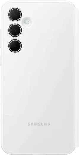Origineel Samsung Galaxy A35 Hoesje Smart View Wallet Case Wit afbeelding 5