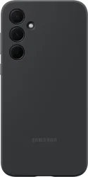 Origineel Samsung Galaxy A35 Hoesje Silicone Case Back Cover Zwart afbeelding