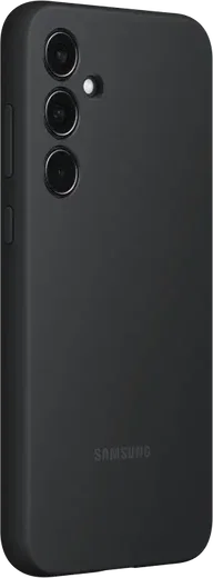 Origineel Samsung Galaxy A35 Hoesje Silicone Case Back Cover Zwart afbeelding 2