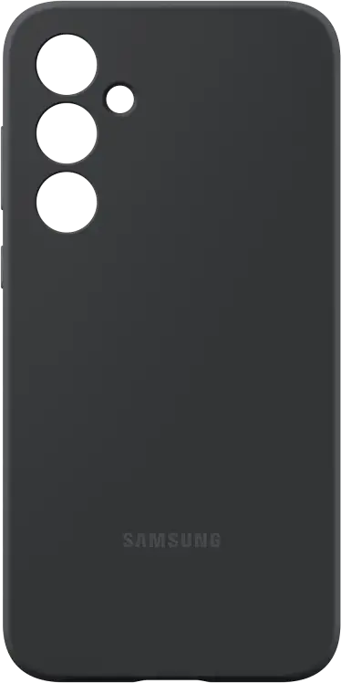 Origineel Samsung Galaxy A35 Hoesje Silicone Case Back Cover Zwart afbeelding 3
