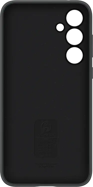 Origineel Samsung Galaxy A35 Hoesje Silicone Case Back Cover Zwart afbeelding 5