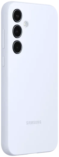 Origineel Samsung Galaxy A35 Hoesje Silicone Case Back Cover Blauw afbeelding 2