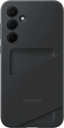 Origineel Samsung Galaxy A35 Hoesje Card Slot Cover Zwart afbeelding 1