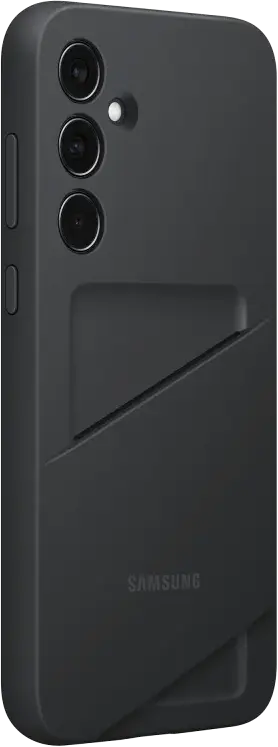 Origineel Samsung Galaxy A35 Hoesje Card Slot Cover Zwart afbeelding 2