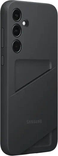 Origineel Samsung Galaxy A35 Hoesje Card Slot Cover Zwart afbeelding 2
