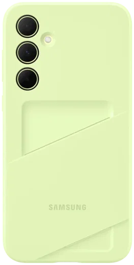 Origineel Samsung Galaxy A35 Hoesje Card Slot Cover Groen afbeelding 1