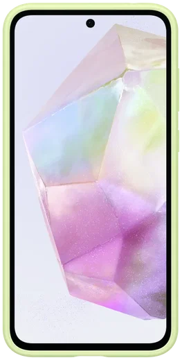 Origineel Samsung Galaxy A35 Hoesje Card Slot Cover Groen afbeelding 4