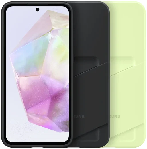 Origineel Samsung Galaxy A35 Hoesje Card Slot Cover Groen afbeelding 6