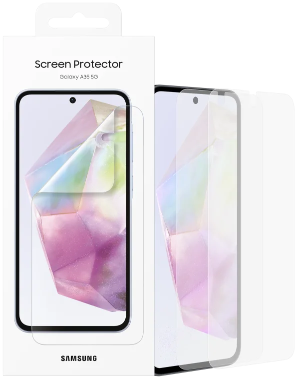 Originele Samsung Galaxy A35 Screen Protector Display Folie (2-Pack) afbeelding 1