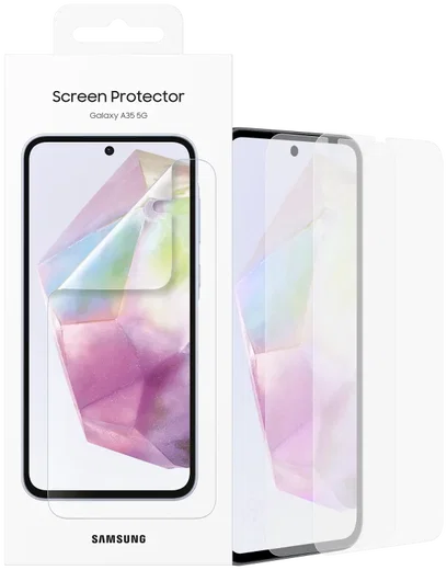 Originele Samsung Galaxy A35 Screen Protector Display Folie (2-Pack) afbeelding 1