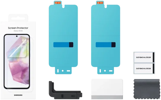 Originele Samsung Galaxy A35 Screen Protector Display Folie (2-Pack) afbeelding 4