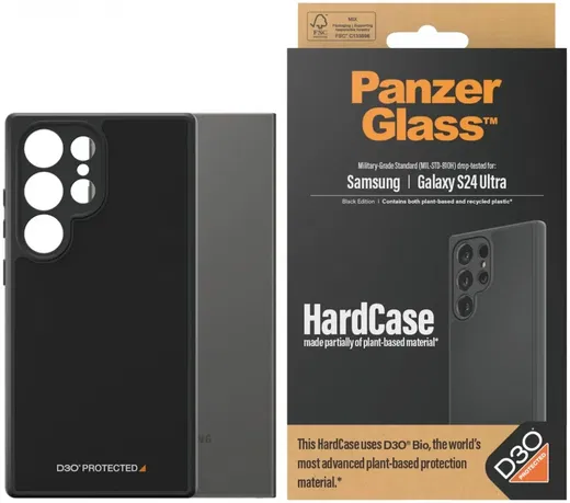 PanzerGlass HardCase D3O Samsung Galaxy S24 Ultra Hoesje Zwart afbeelding 2