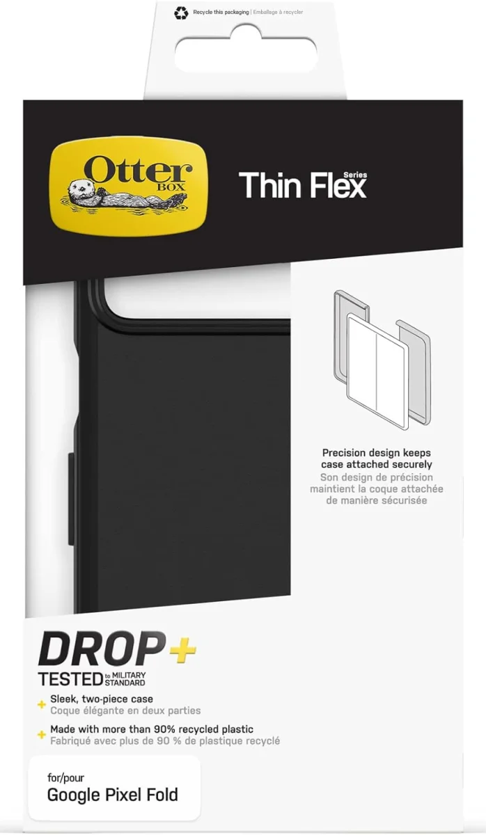 OtterBox Thin Flex Google Pixel Fold Hoesje Zwart afbeelding 6