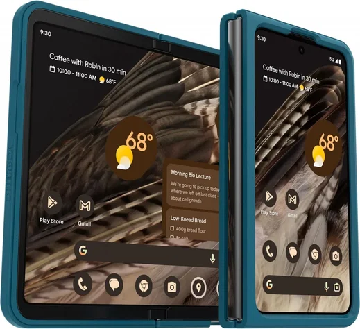 OtterBox Thin Flex Google Pixel Fold Hoesje Transparant Blauw afbeelding 2