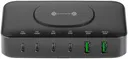 4smarts 100W 7-in-1 GaN Oplaadstation met Draadloos Opladen Zwart
