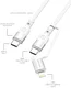 4smarts Duo USB-C Lightning ComboCord Kabel PD Snellader 1,5 Meter Wit afbeelding 4