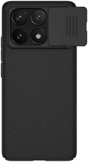 Nillkin CamShield Xiaomi Poco X6 Pro Hoesje Camera Slider Zwart afbeelding 1