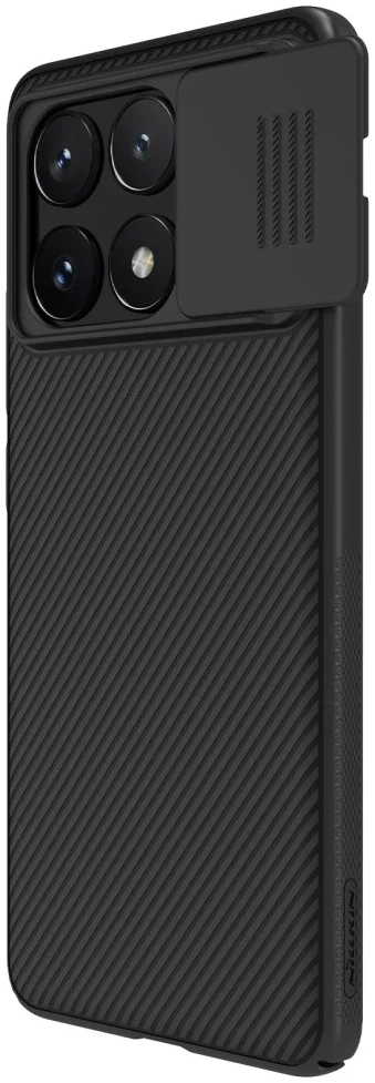 Nillkin CamShield Xiaomi Poco X6 Pro Hoesje Camera Slider Zwart afbeelding 2
