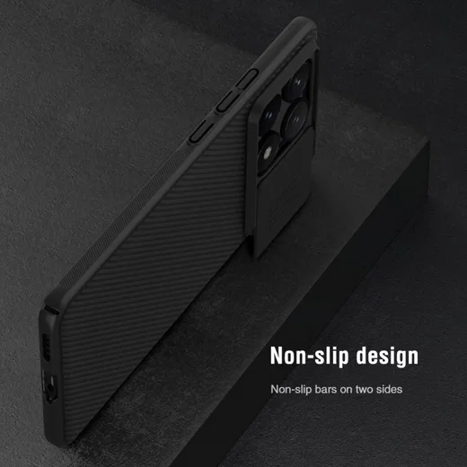 Nillkin CamShield Xiaomi Poco X6 Pro Hoesje Camera Slider Zwart afbeelding 6