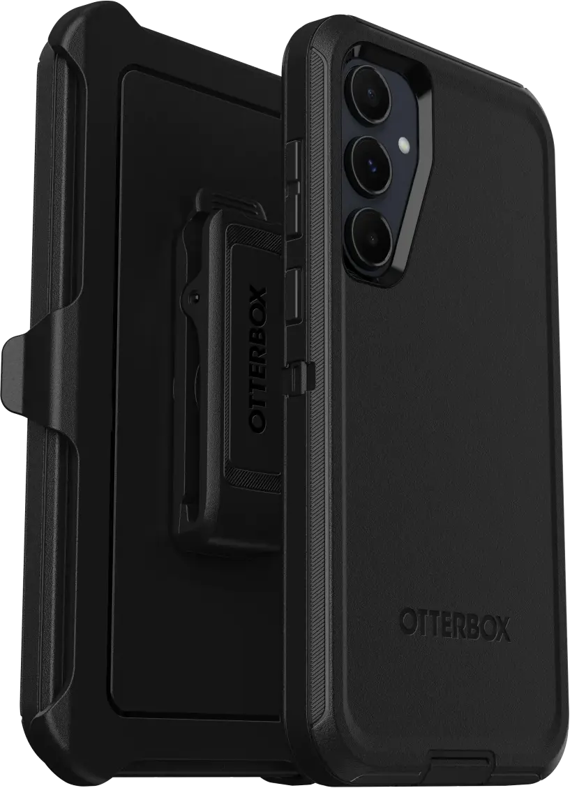 OtterBox Defender Samsung Galaxy A55 Hoesje Back Cover Zwart afbeelding 1
