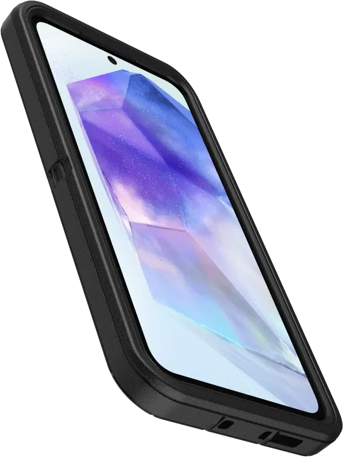 OtterBox Defender Samsung Galaxy A55 Hoesje Back Cover Zwart afbeelding 6