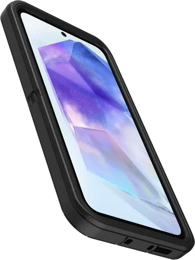 OtterBox Defender Samsung Galaxy A55 Hoesje Back Cover Zwart afbeelding 6