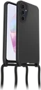 OtterBox React Necklace Samsung Galaxy A35 Hoesje met Koord Zwart