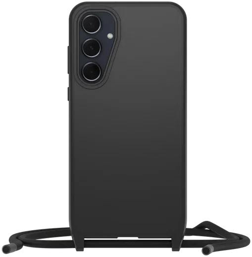 OtterBox React Necklace Samsung Galaxy A35 Hoesje met Koord Zwart afbeelding 5