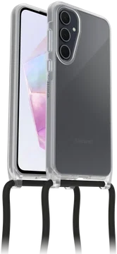 OtterBox React Necklace Samsung Galaxy A35 Hoesje met Koord Clear
