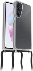 OtterBox React Necklace Samsung Galaxy A35 Hoesje met Koord Clear afbeelding