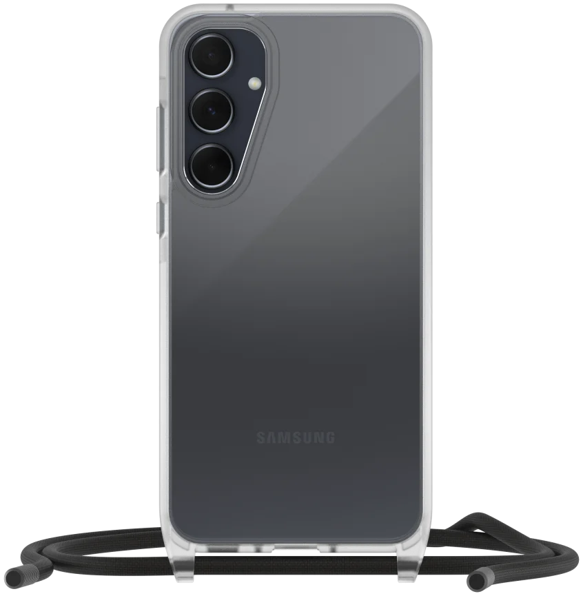 OtterBox React Necklace Samsung Galaxy A35 Hoesje met Koord Clear afbeelding 5