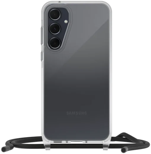 OtterBox React Necklace Samsung Galaxy A35 Hoesje met Koord Clear afbeelding 5
