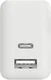 Xtorm 30W GaN Wall Charger Duo-Poorts Oplader met USB-A en USB-C Wit afbeelding 2