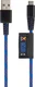 Xtorm Solid Blue USB naar Micro USB Gewoven Kabel 1M Blauw afbeelding 1
