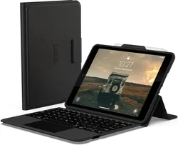UAG Apple iPad 10.2 (2019/2020/2021) Toetsenbord Hoes met Trackpad Zwart afbeelding