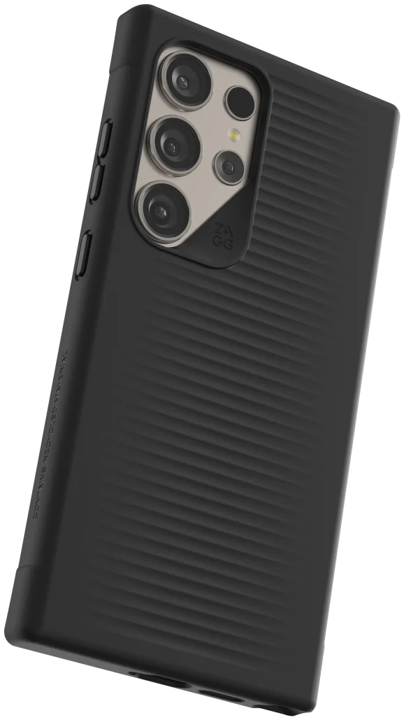 ZAGG Luxe Samsung S24 Ultra Hoesje 3M Valbescherming Zwart afbeelding 3