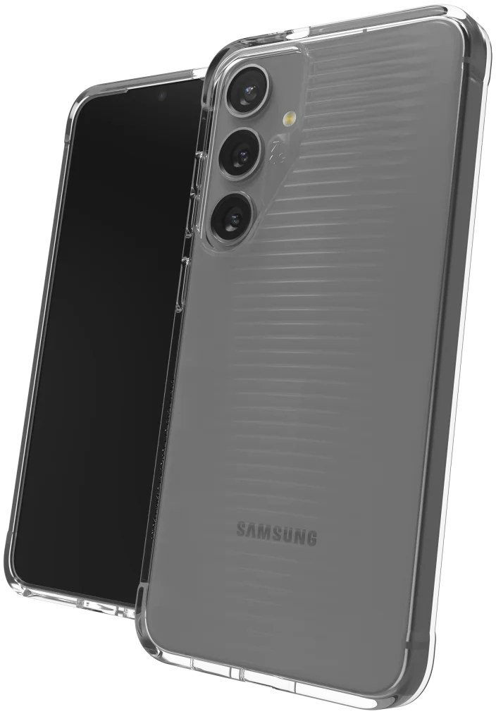 ZAGG Luxe Samsung S24 Plus Hoesje 3M Valbescherming Transparant afbeelding 2