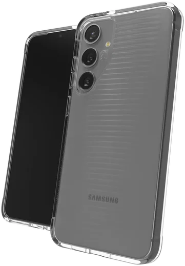 ZAGG Luxe Samsung S24 Plus Hoesje 3M Valbescherming Transparant afbeelding 2