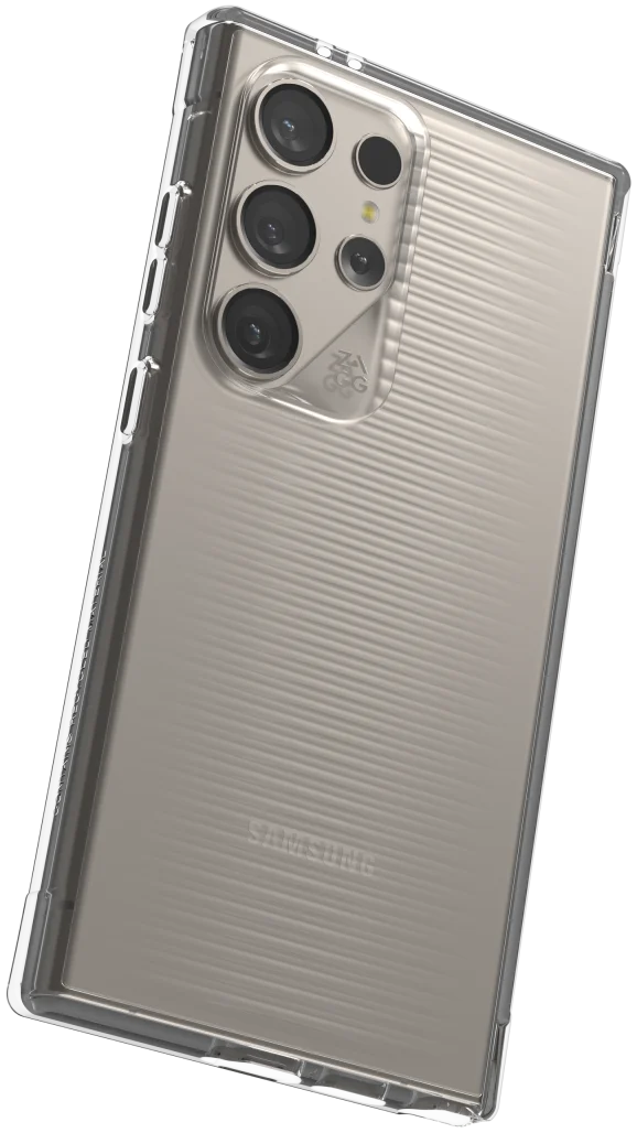 ZAGG Luxe Samsung S24 Ultra Hoesje 3M Valbescherming Transparant afbeelding 3