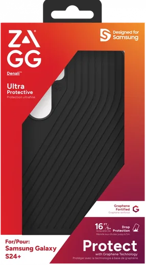ZAGG Denali Samsung Galaxy S24 Plus Hoesje 5M Valbescherming Zwart afbeelding 12