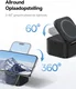 Baseus MagPro 2-in-1 Draadloze MagSafe Oplader iPhone/AirPods 25W Zwart afbeelding 7