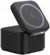 Baseus MagPro 2-in-1 Draadloze MagSafe Oplader iPhone/AirPods 25W Zwart afbeelding 1