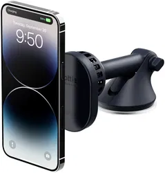 iOttie Velox Pro MagSafe Autohouder Raam/Dashboard CryoFlow Cooling Zwart afbeelding